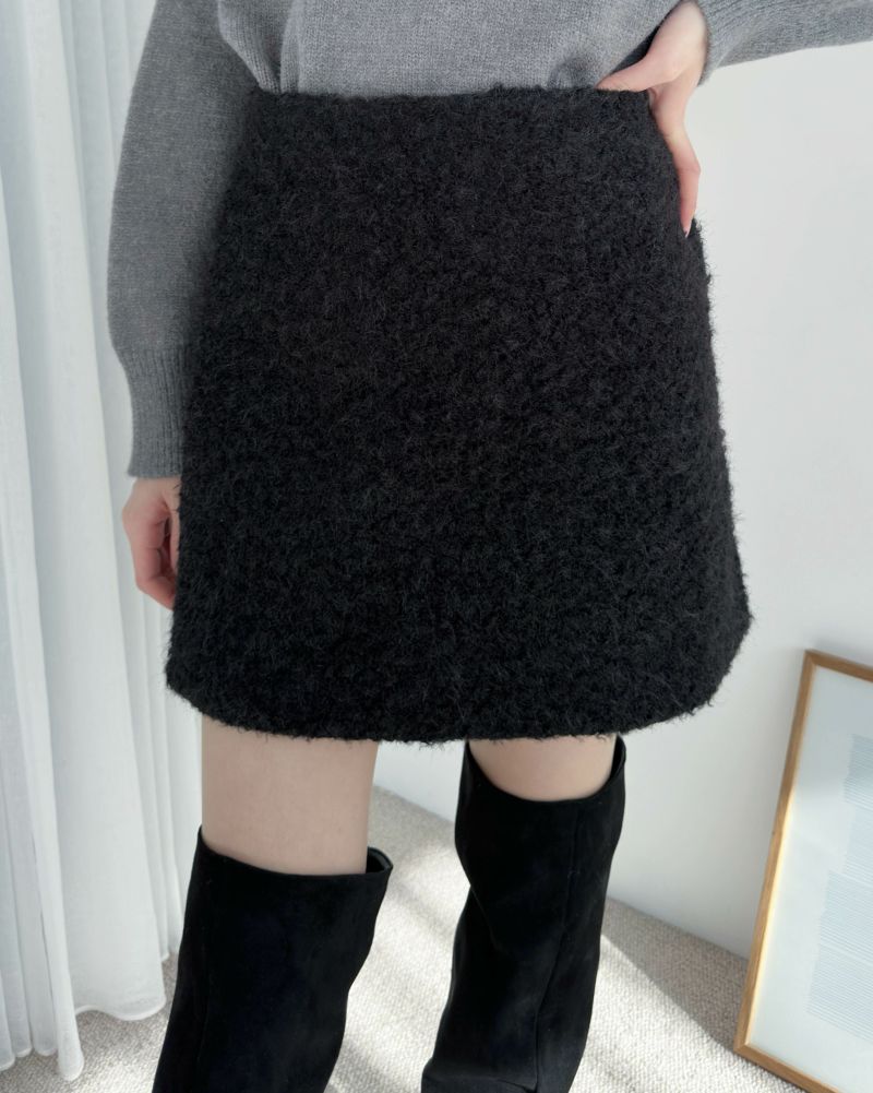 もこもこボアミニスカート | anchic(アンシック)