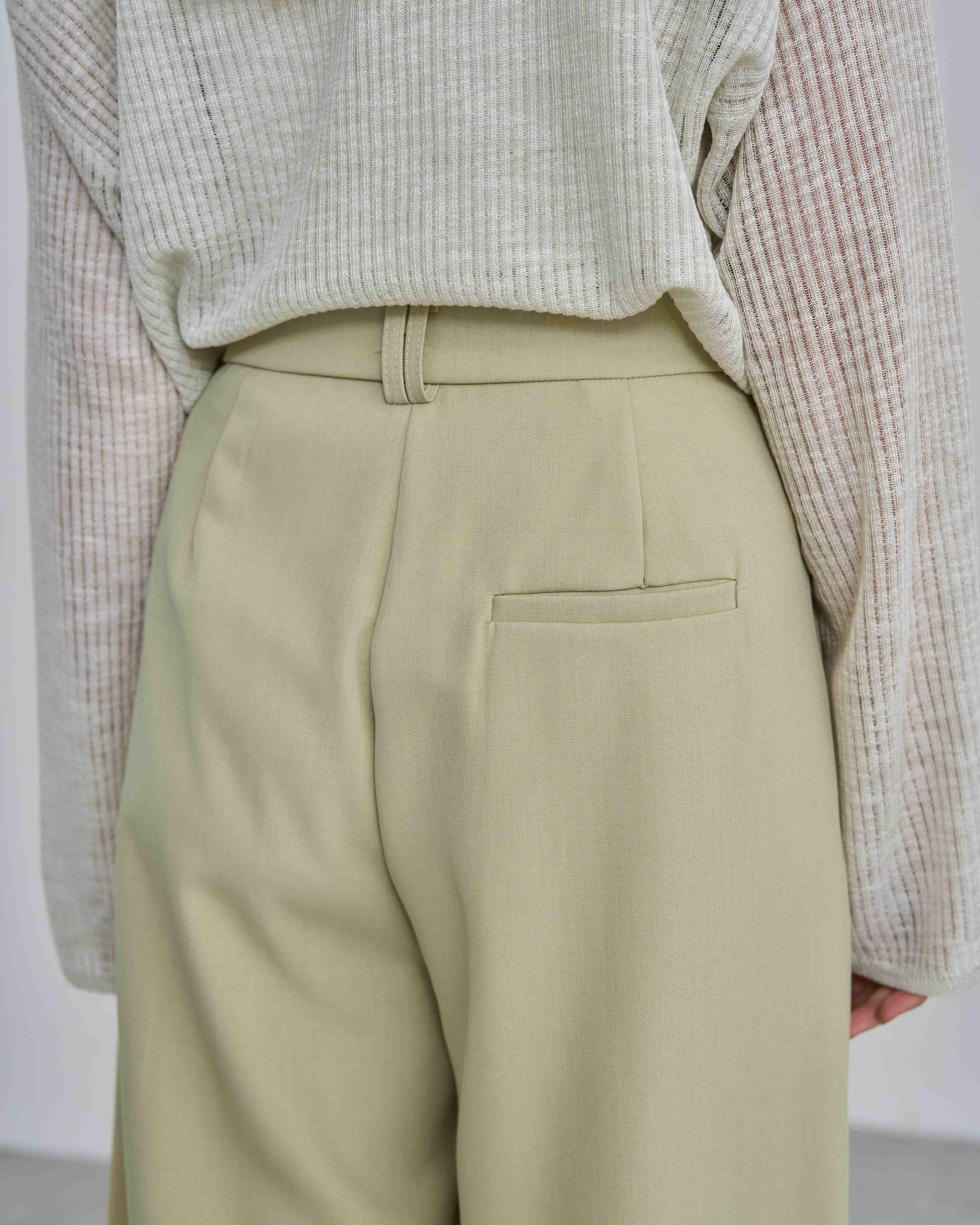 タック入りベーシックワイドパンツ | anchic(アンシック)