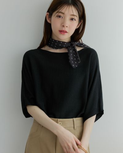 archivio ストライプ ノースリーブワンピース 36 ストライプノースリーブワンピース | anchic(アンシック)